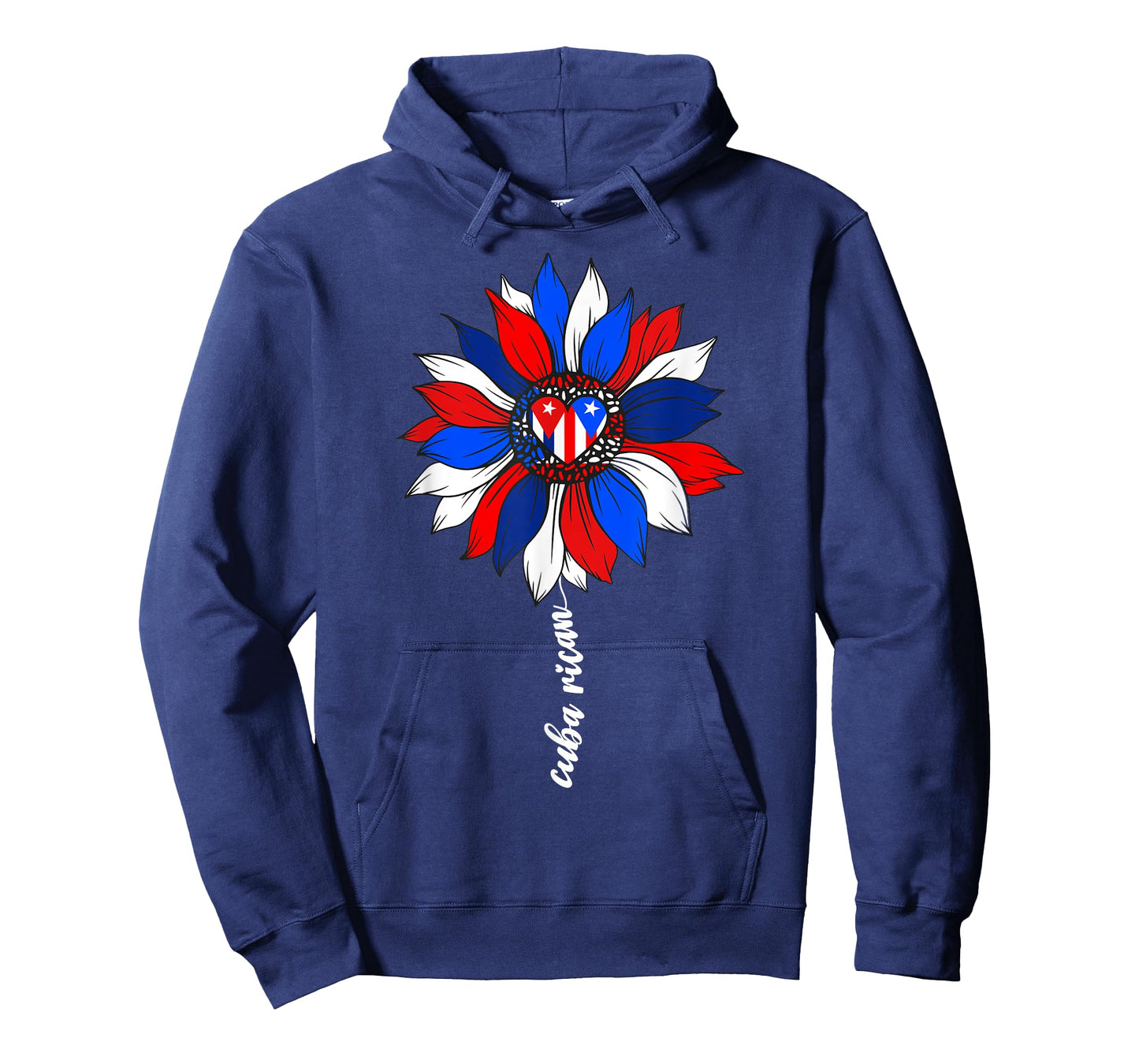 Half Cuban And Puerto Rican Rico Cuba Flag Cubarican Girl T-Shirt