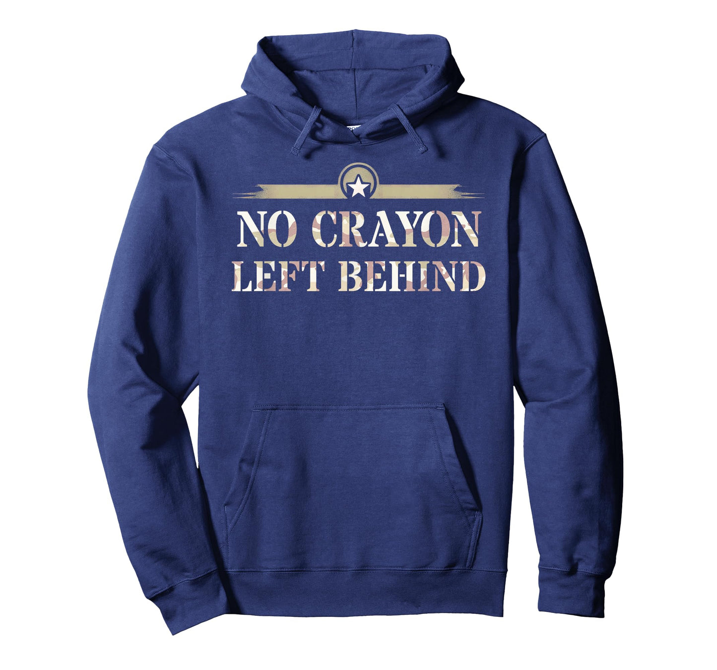 Kids No Crayons Left Behind Corps Father Military Our Troop T-Shirt