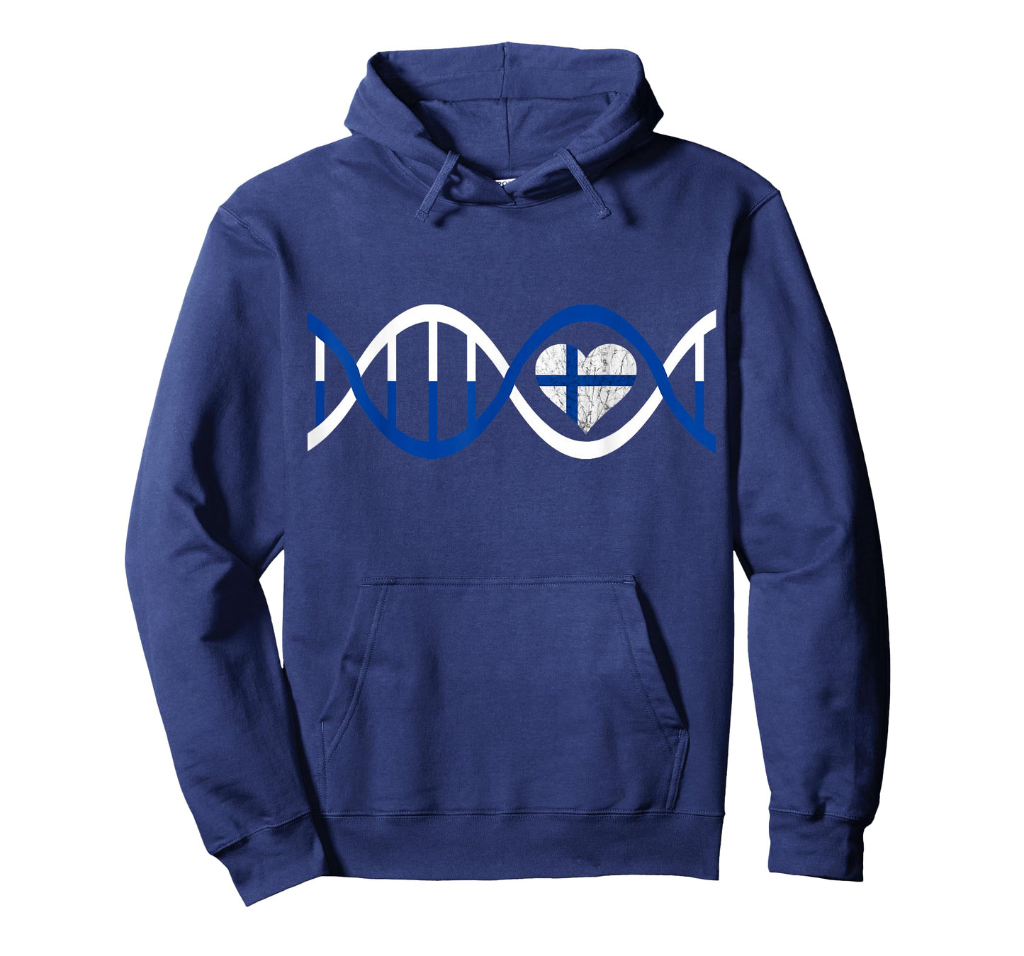 Finland DNA Strand Fins Genetics Sisu Finnish Roots T-Shirt