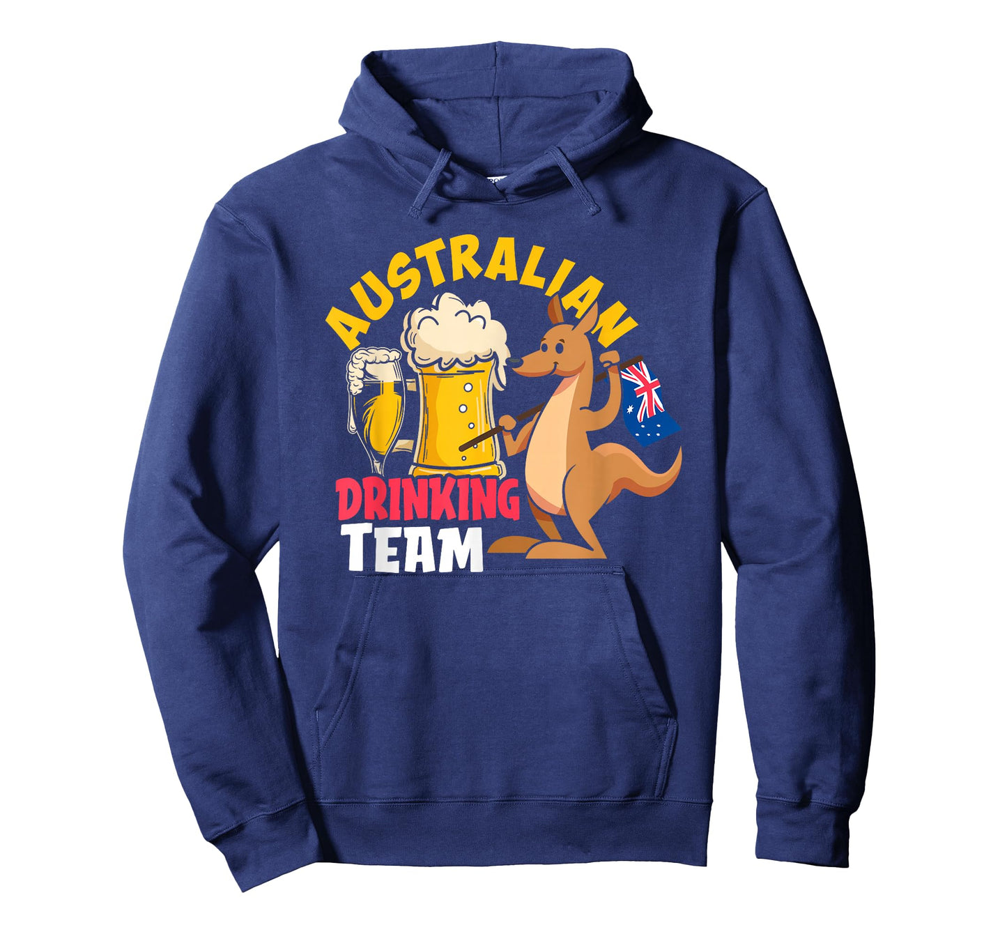 Australian Drinking Beer Team Funny Australia Day T-Shirt