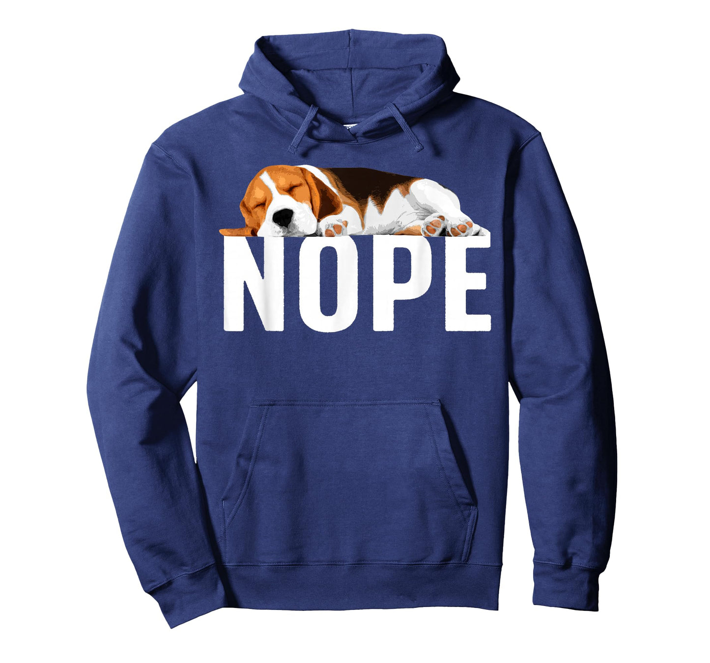 Funny Beagle Art for Men Women Nope Beagle Dog Beagle Lover T-Shirt