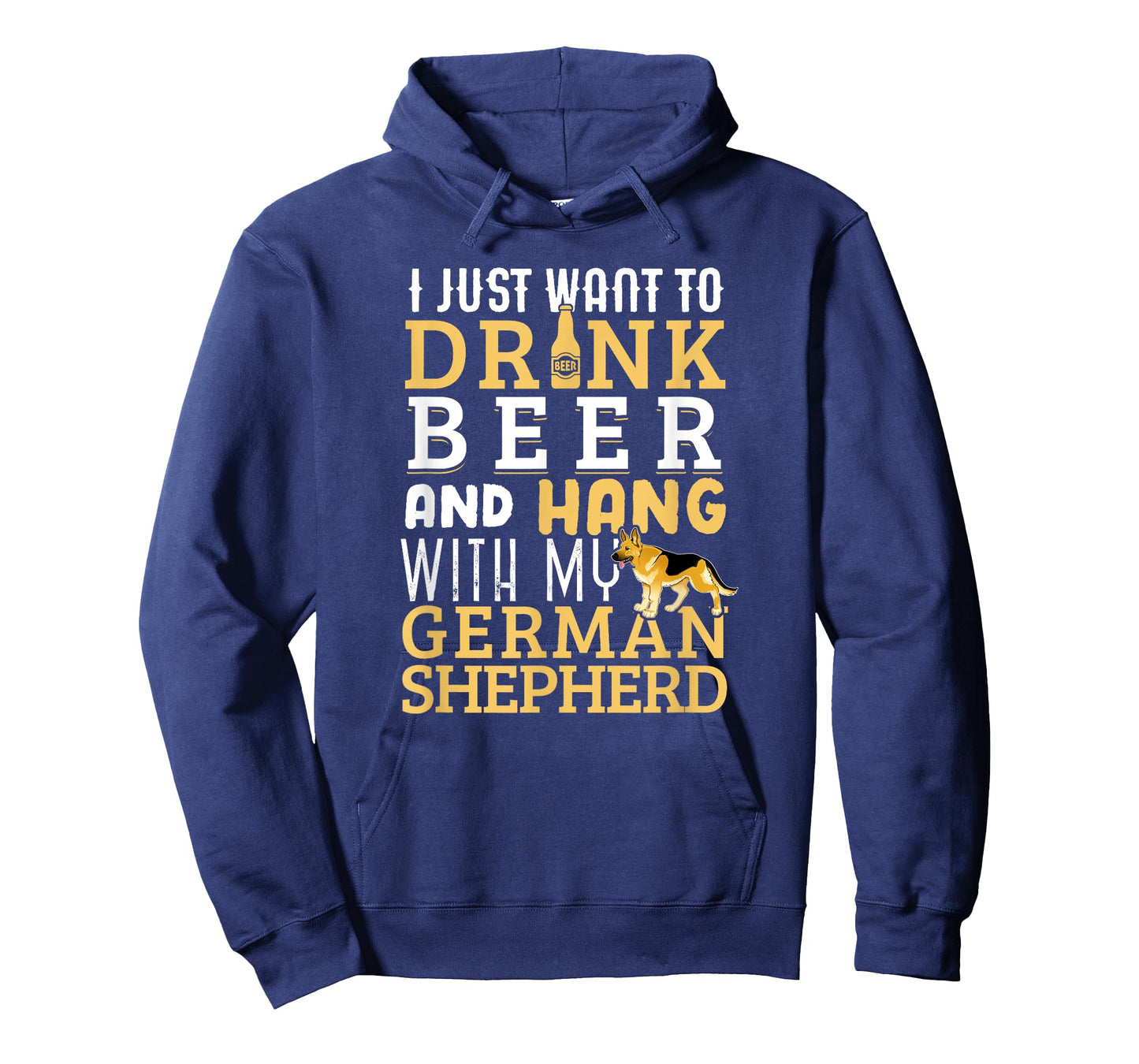 German Shepherd Dad Shirt Funny Father's Day Dog Lover Beer T-Shirt