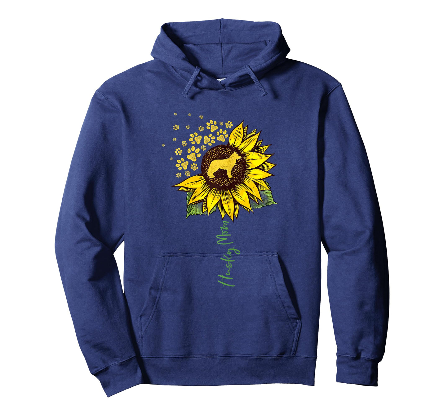 Husky Mom Sunflower Siberian Husky Lover Gifts Dog Mom Mama Women Girls Kids T-Shirt