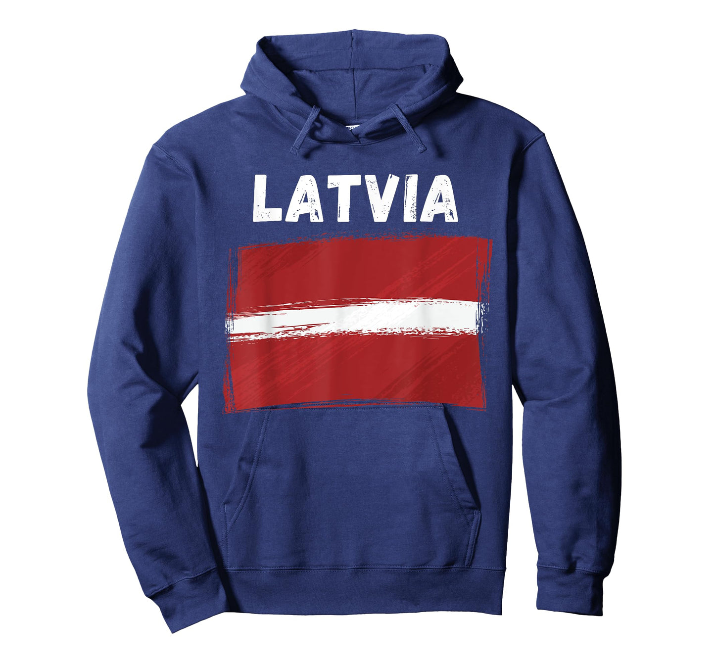 Latvia Flag Holiday Vintage Grunge Latvian Flag T-Shirt