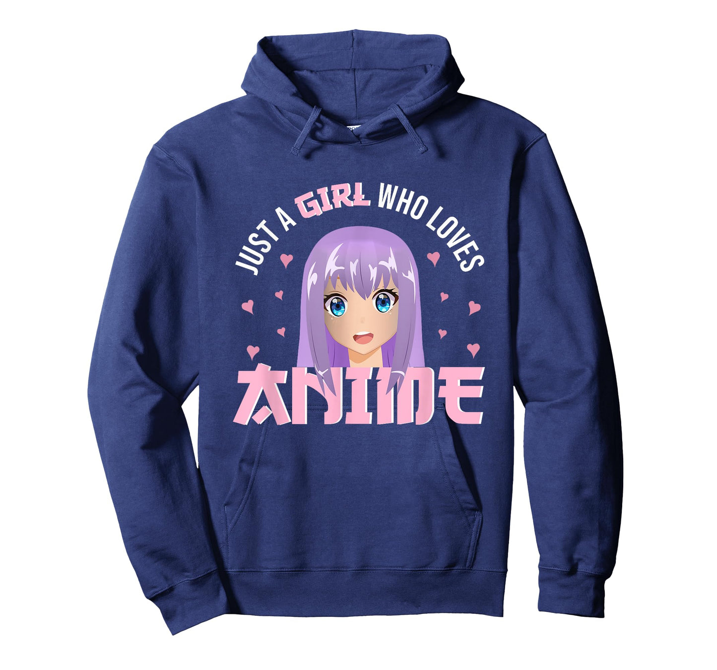 Woman Girl Anime - Just A Girl Who Loves Anime T-Shirt