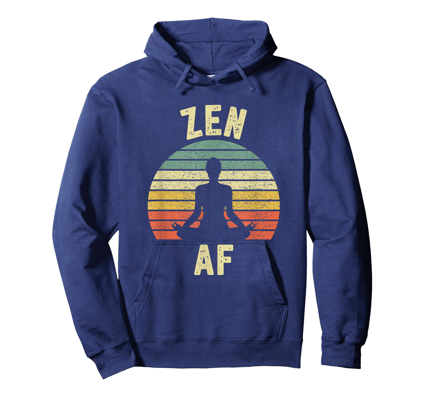 ZEN AF Shirt Retro Yoga T-Shirt Cute Funny Gift for Women T-Shirt