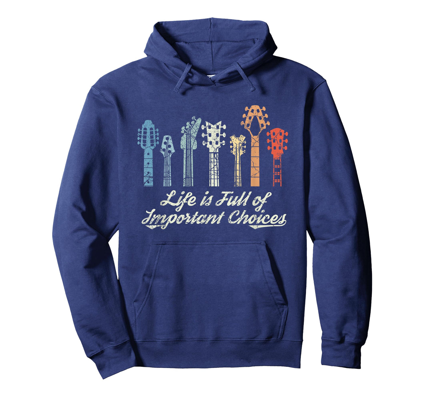 Guitarist Gift Life is Full of Important Choices Guitar GAS T-Shirt