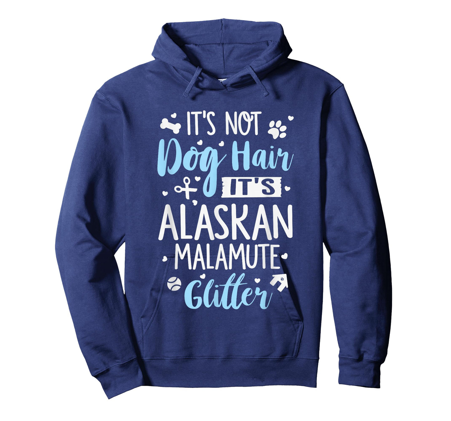 Alaskan Malamute Glitter - Funny Alaskan Malamute Shirt Gift T-Shirt