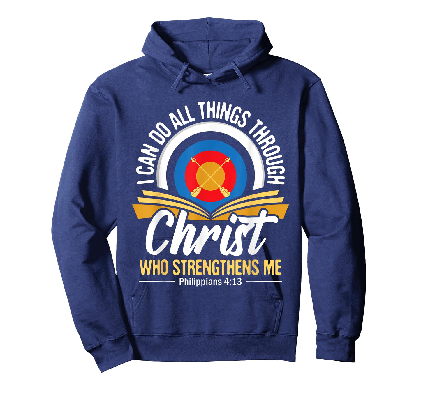 I Can Do All Things Through Christ Christian Archer Archery T-Shirt