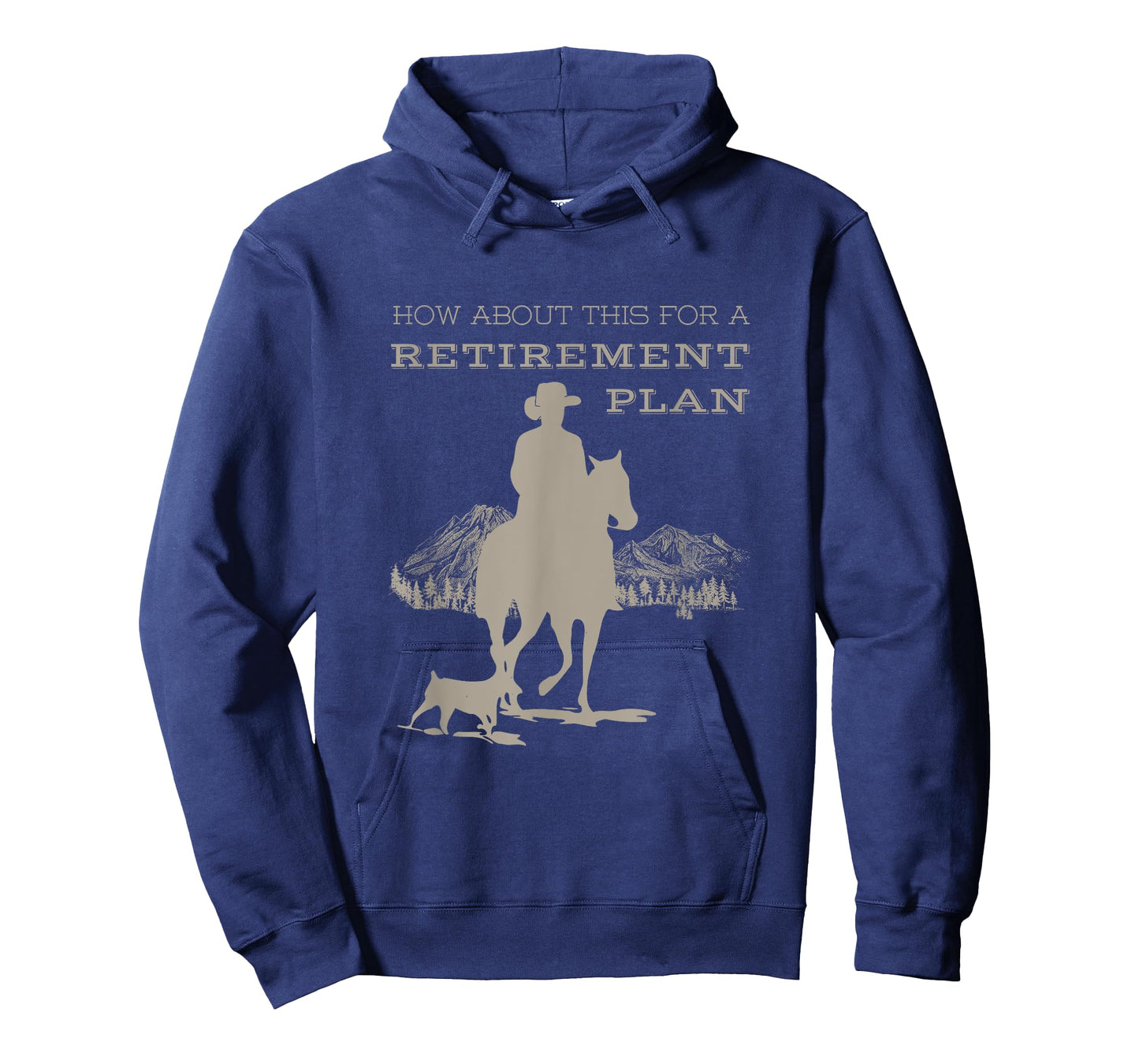 Funny Cowboy's Retirement Plan Horseback Riding T-Shirt
