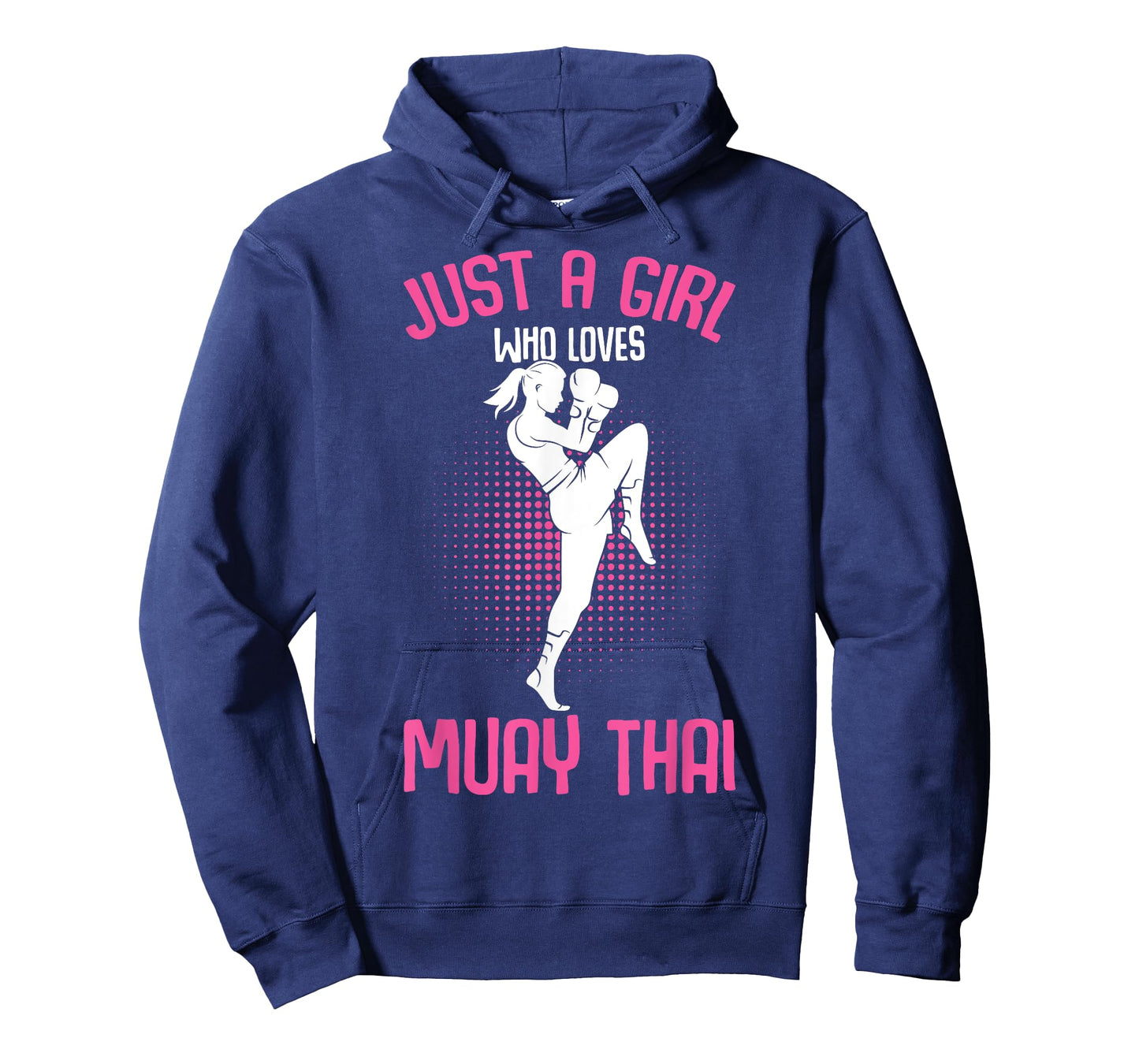 Just a Girl who loves Muay Thai Kids Girls T-Shirt