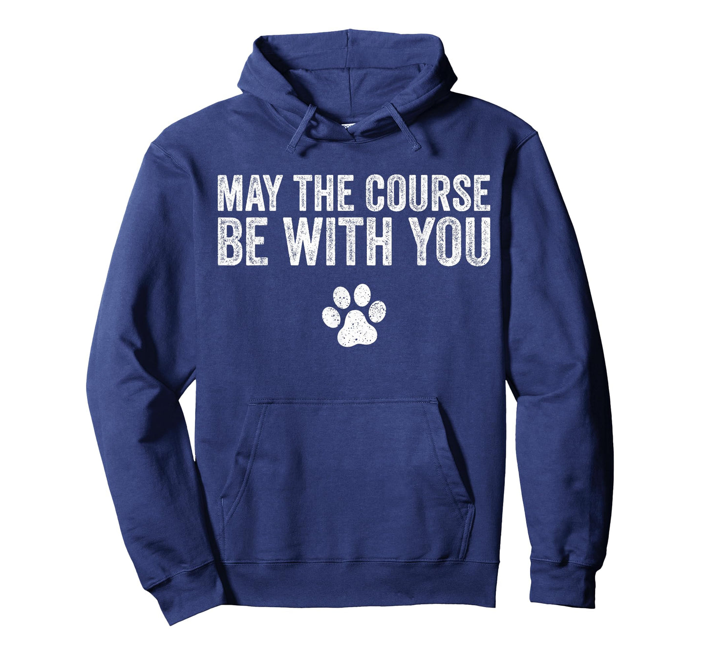 May The Course Be With You Agility Dog Funny Vintage T-Shirt