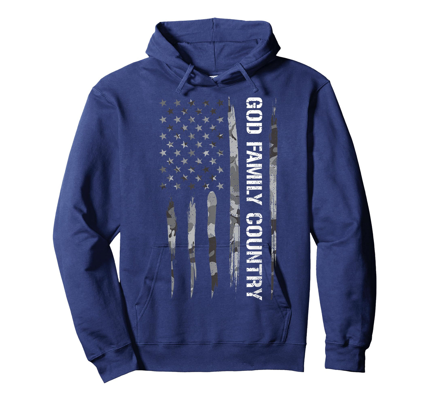 Faith: God Family Country - American Flag T-Shirt