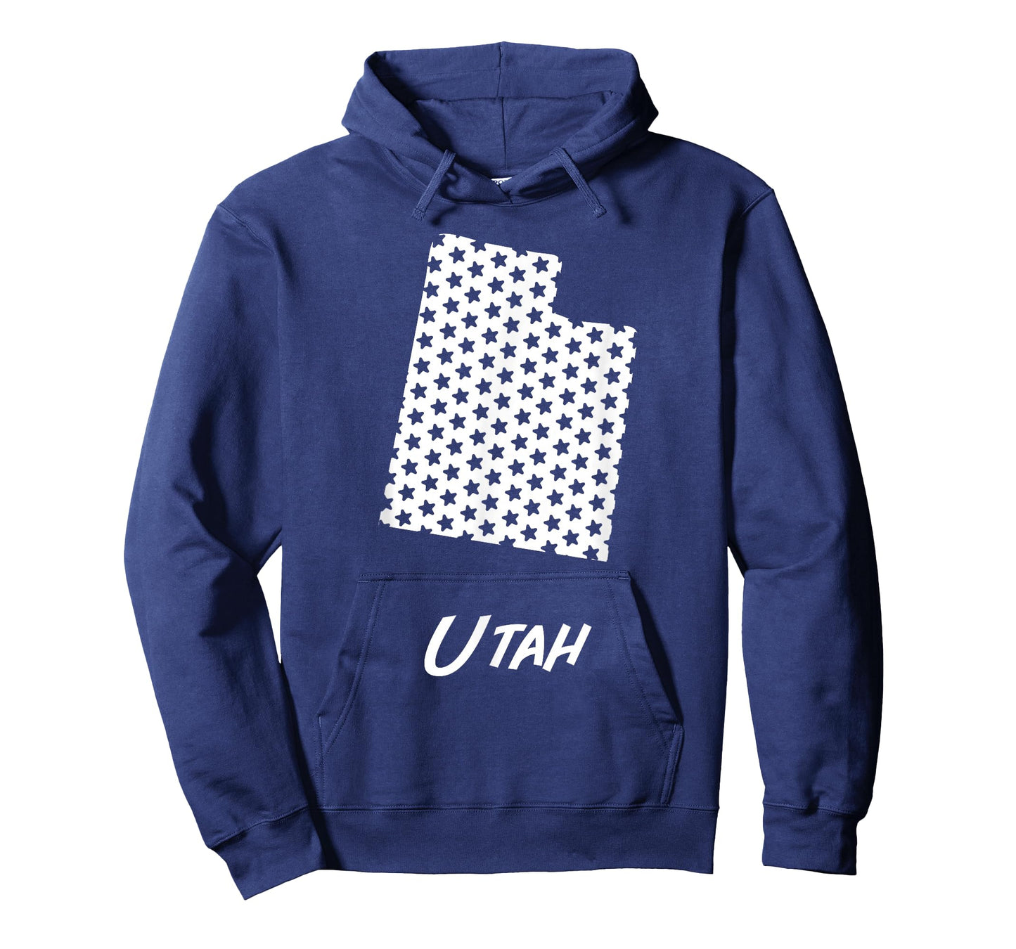 Utah USA State Outline Stars Vintage Retro Design T-Shirt