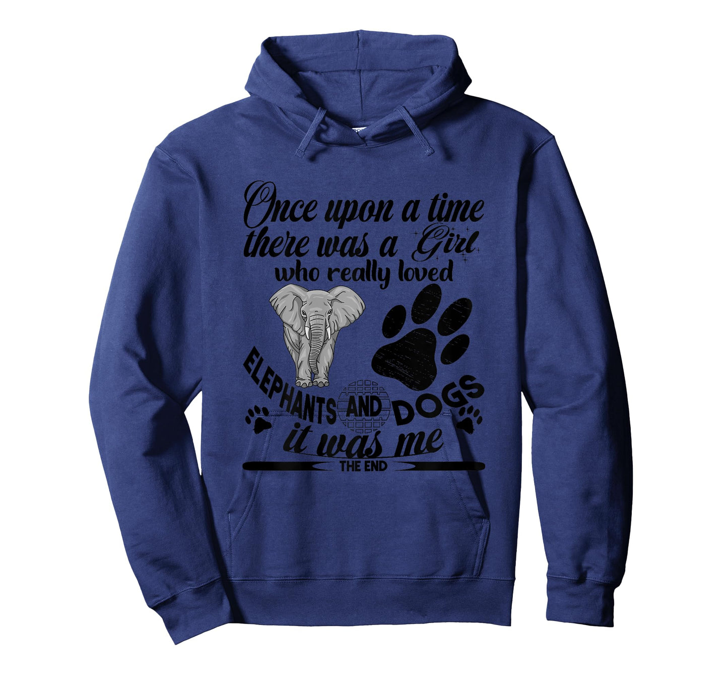 Once Upon A Time There Was A Girl Who Loved Elephant & Dog T-Shirt