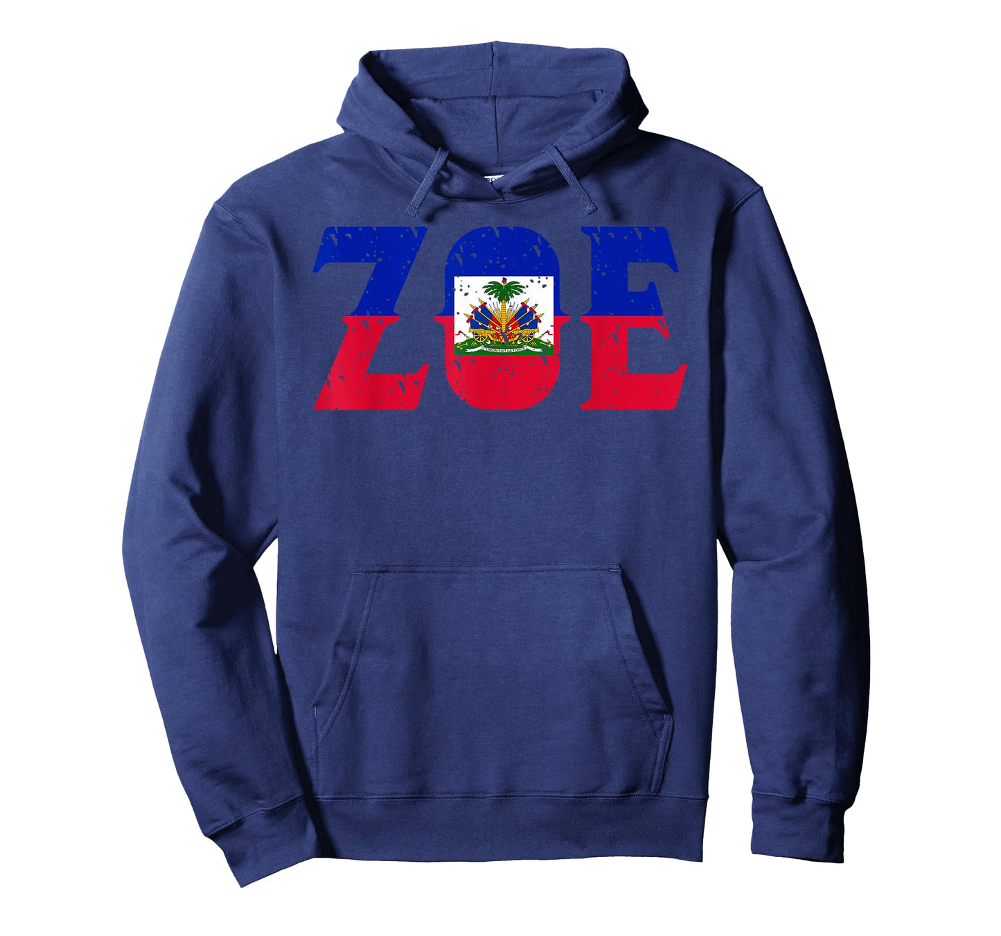 Zoe | Cute Haiti Honored Flag Day Gift T-Shirt