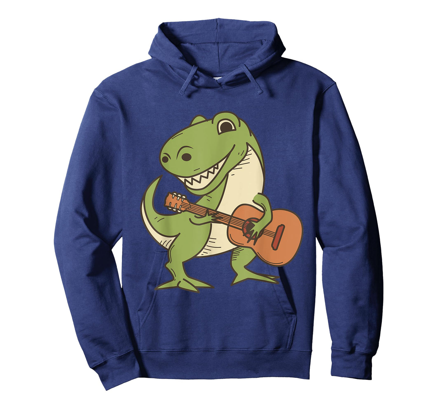 Dinosaur Playing Guitar Shirt | Cool Dino Music Lover Gift T-Shirt