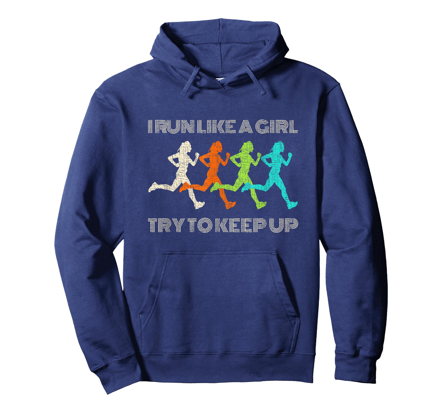 I Run Like A Girl Try To Keep Up TShirt for Runners T-Shirt