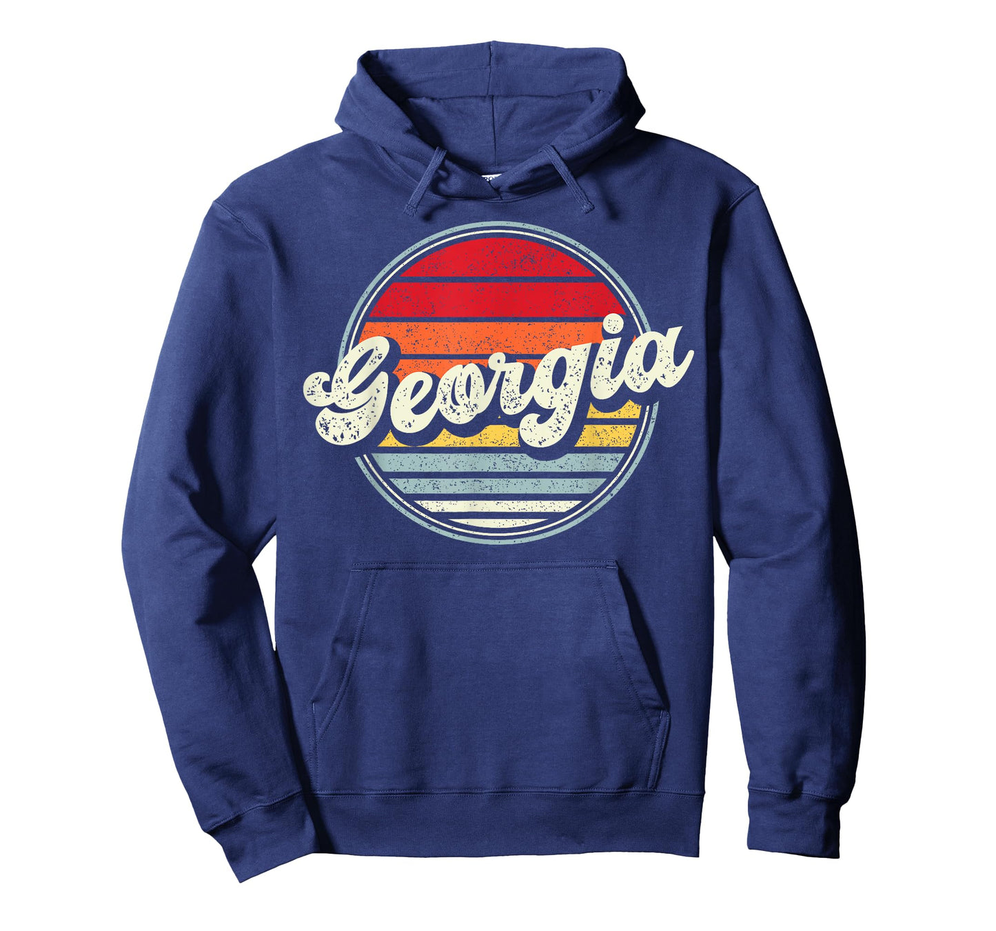 Georgia GA Vintage Home State Cool Style Sunset Men Women T-Shirt
