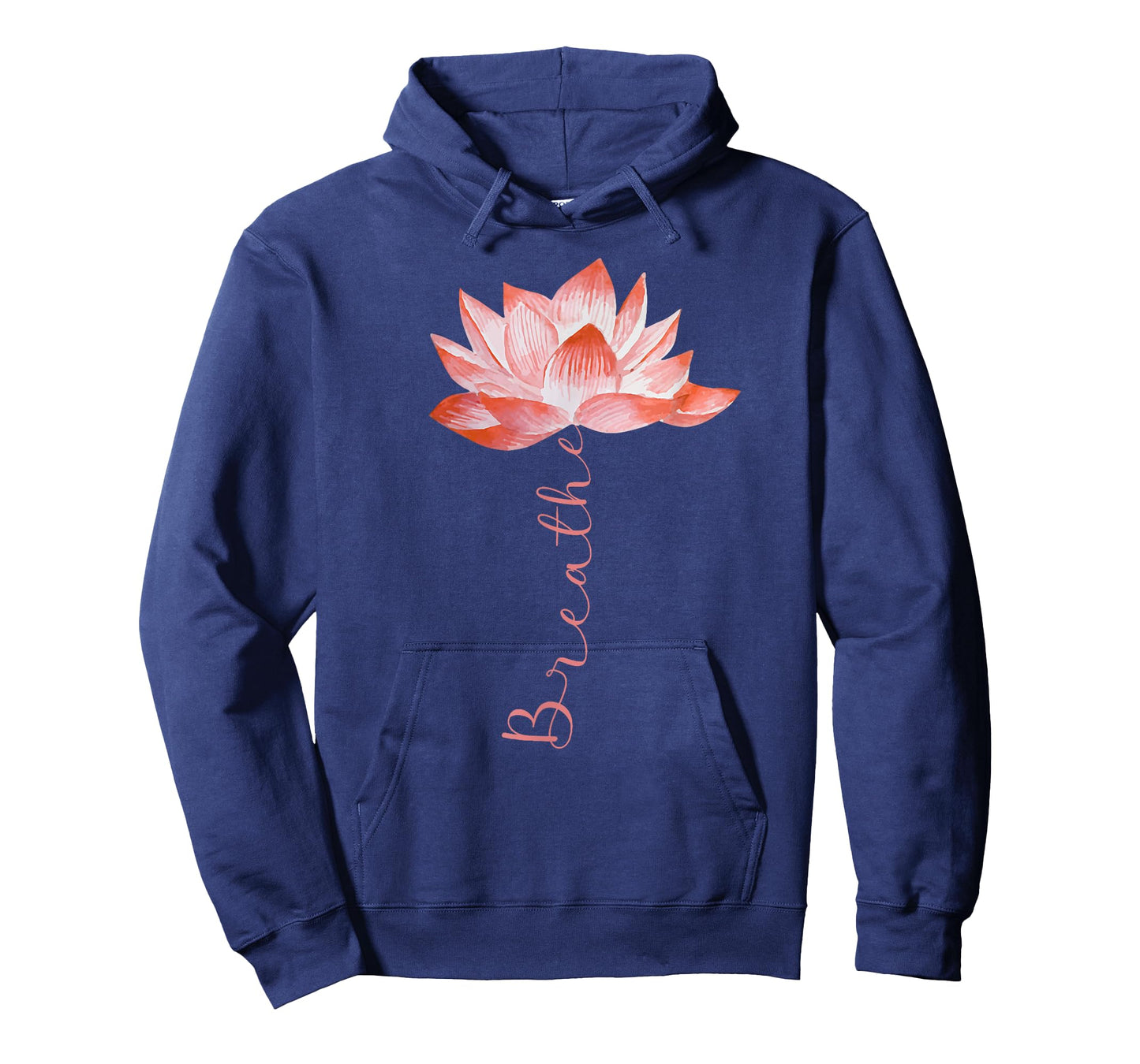 Pink Lotus Flower Yoga Breathe Meditation Yoga Lover T-Shirt