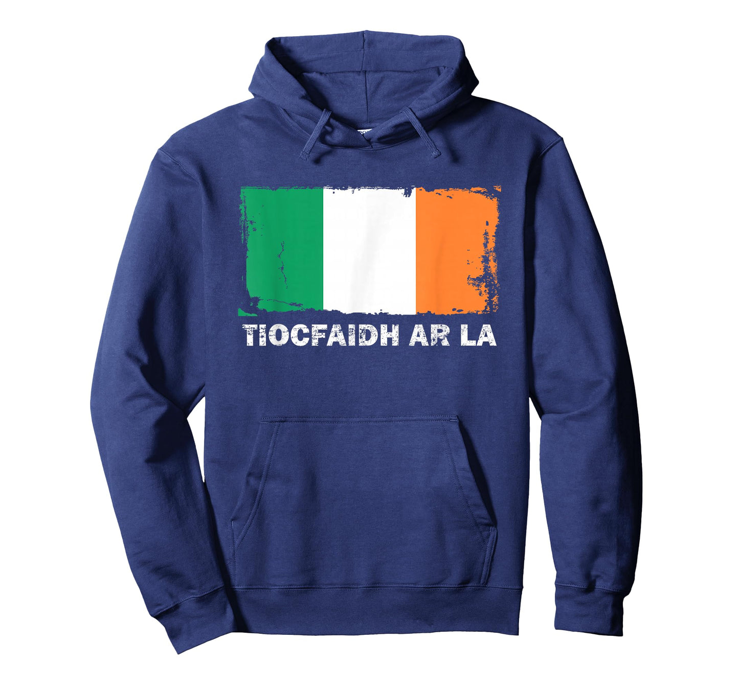 Tiocfaidh Ar La Ireland Flag Retro Vintage Distressed T-Shirt