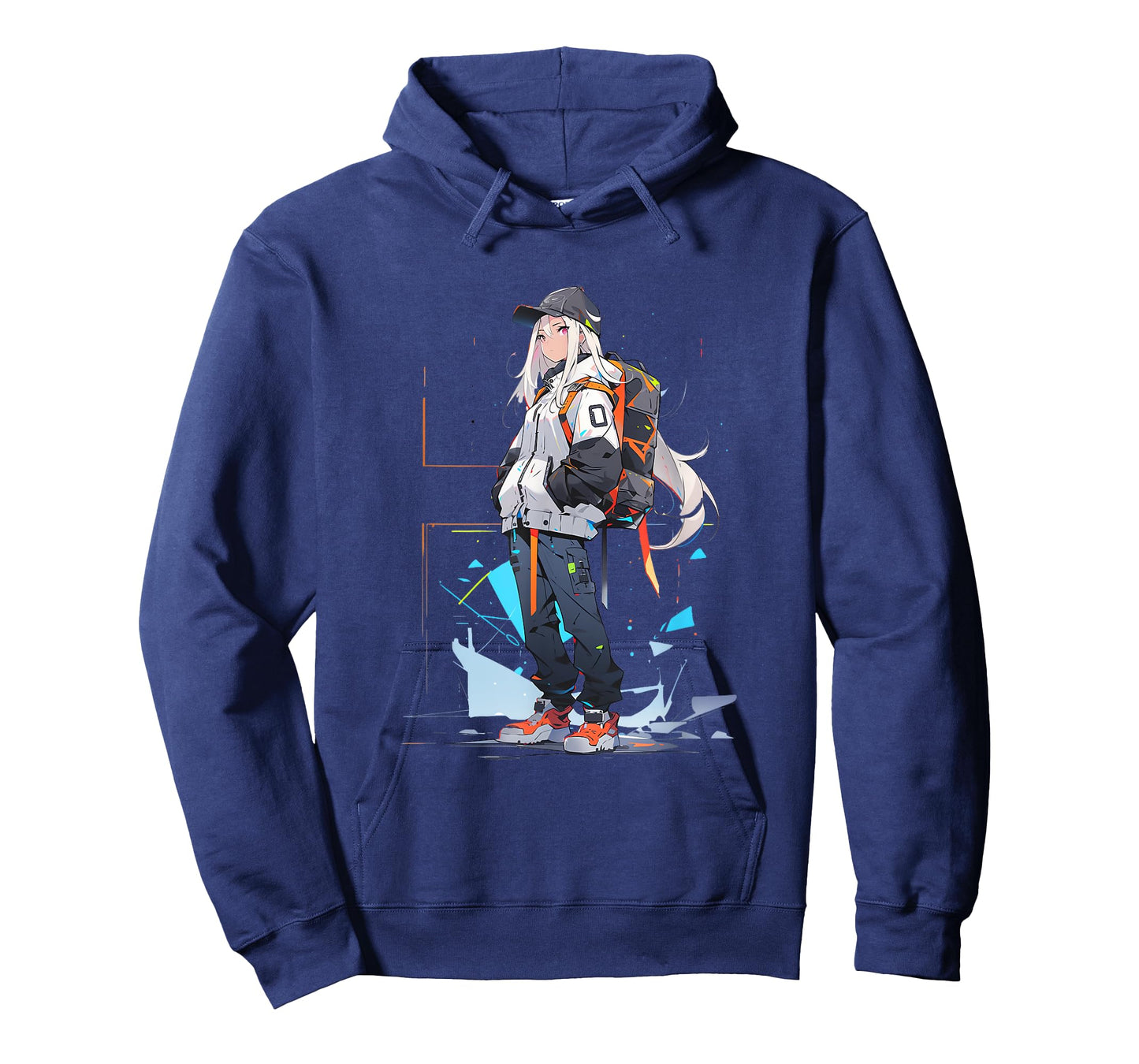 Anime Girl Anime Otaku Japanese Aesthetic | Cyberpunk T-Shirt