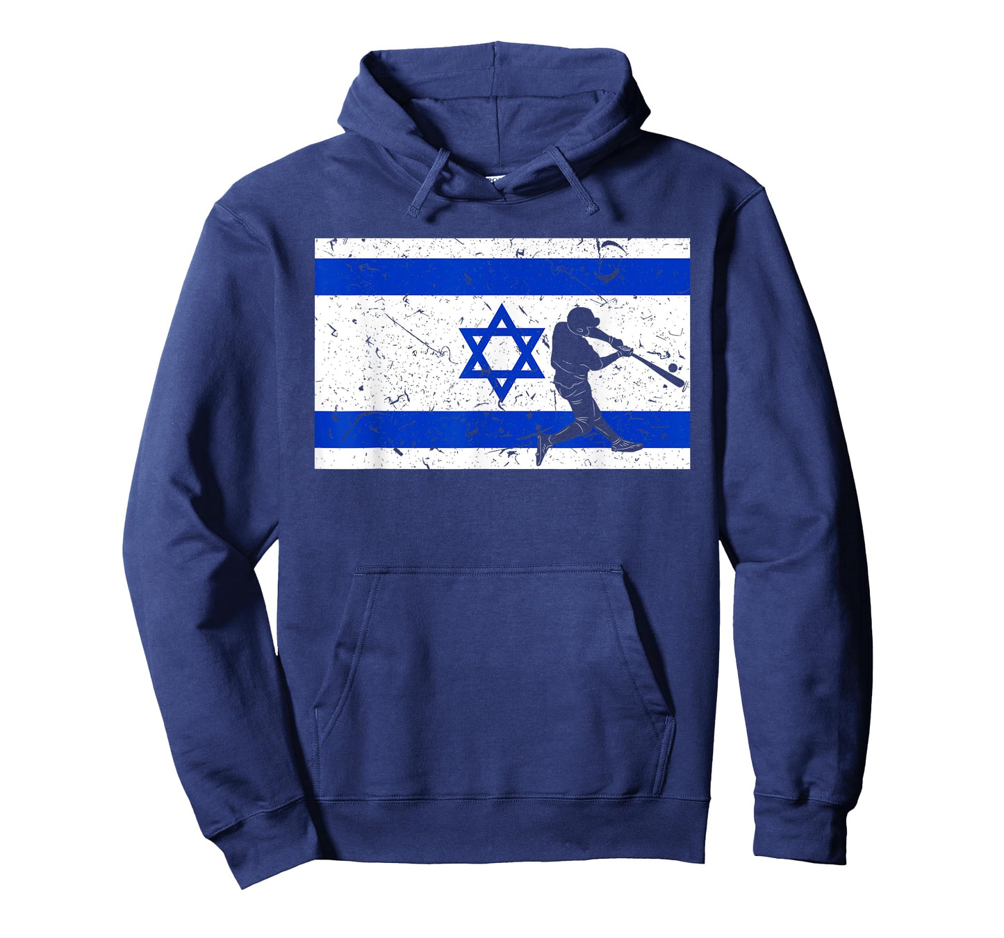 Vintage Baseball League Israel Flag National Team Player T-Shirt