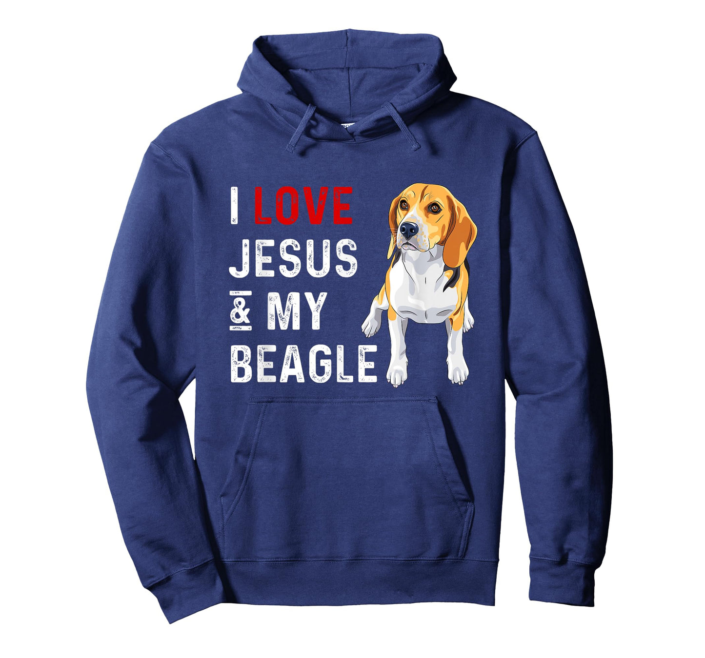 I Love Jesus And My Beagle T-Shirt