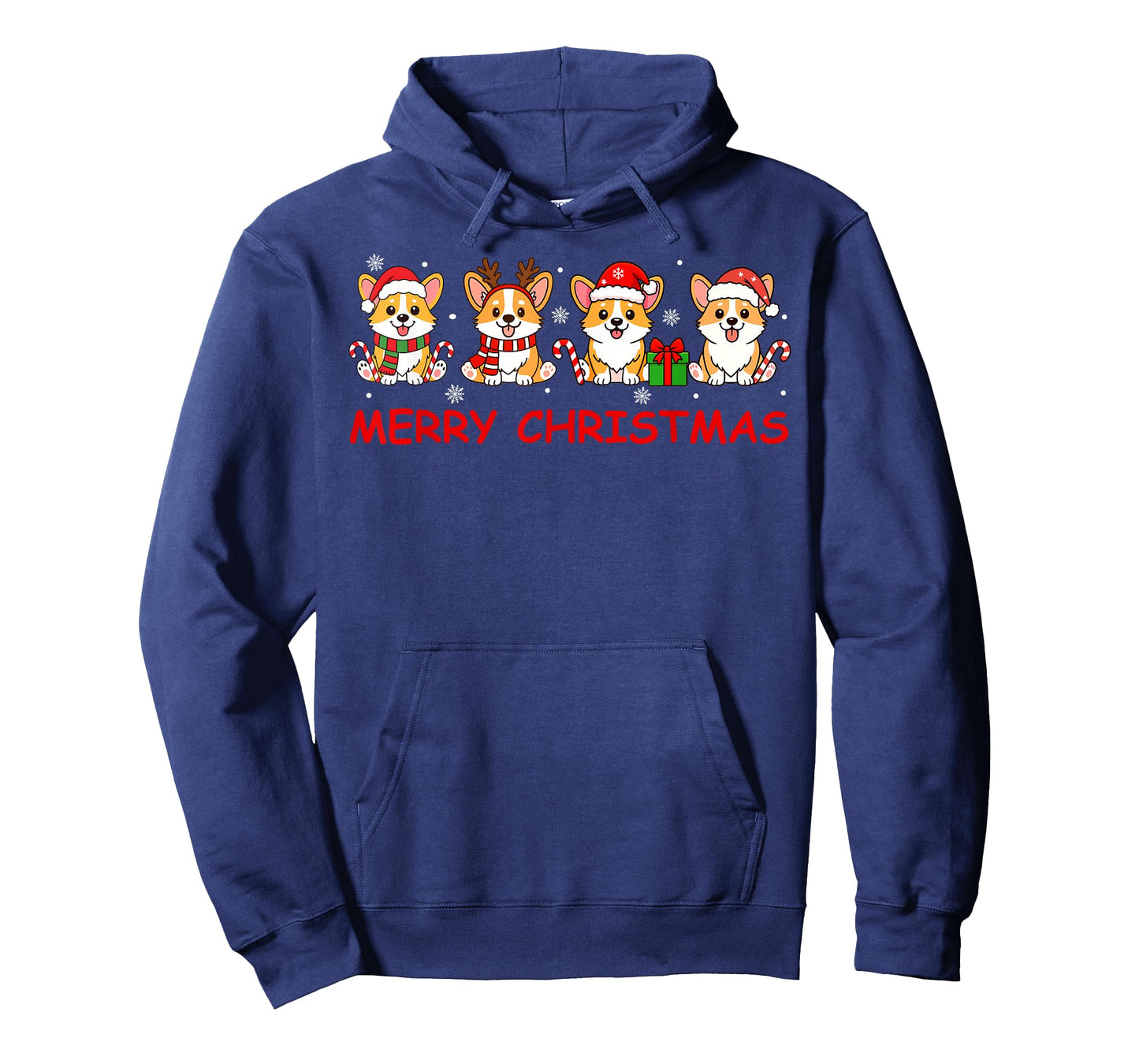 Merry Christmas Funny Corgi Xmas Cute Dogs Lovers T-Shirt