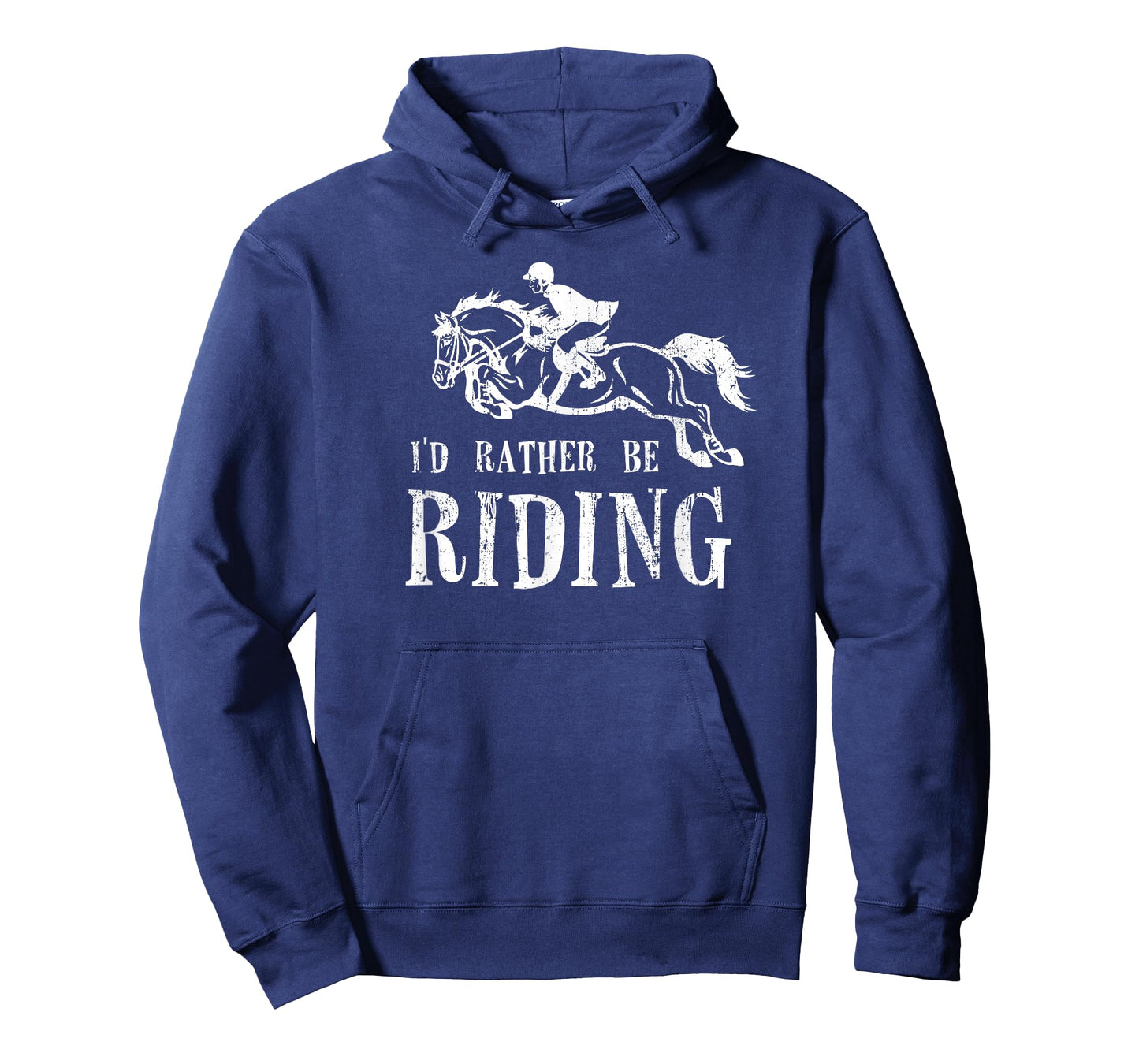 RATHER BE RIDING Horses Equestrian Horseback Rider Show Jump T-Shirt