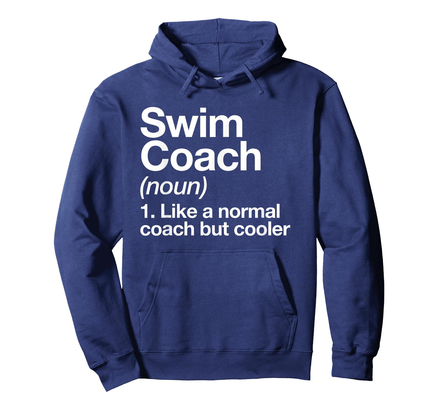 Swim Coach Funny Sports Definition Trainer Instructor School T-Shirt