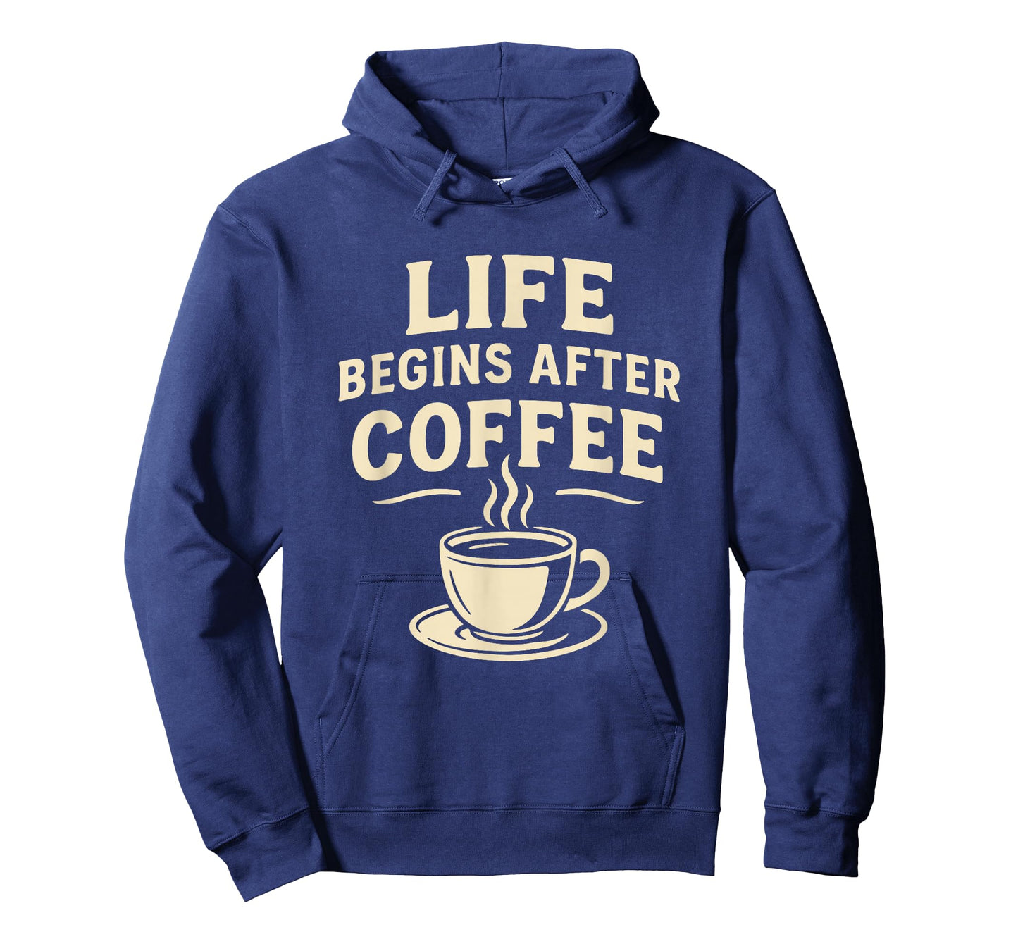 Life Begins After Coffee Funny Caffeine Lover Espresso Quote T-Shirt