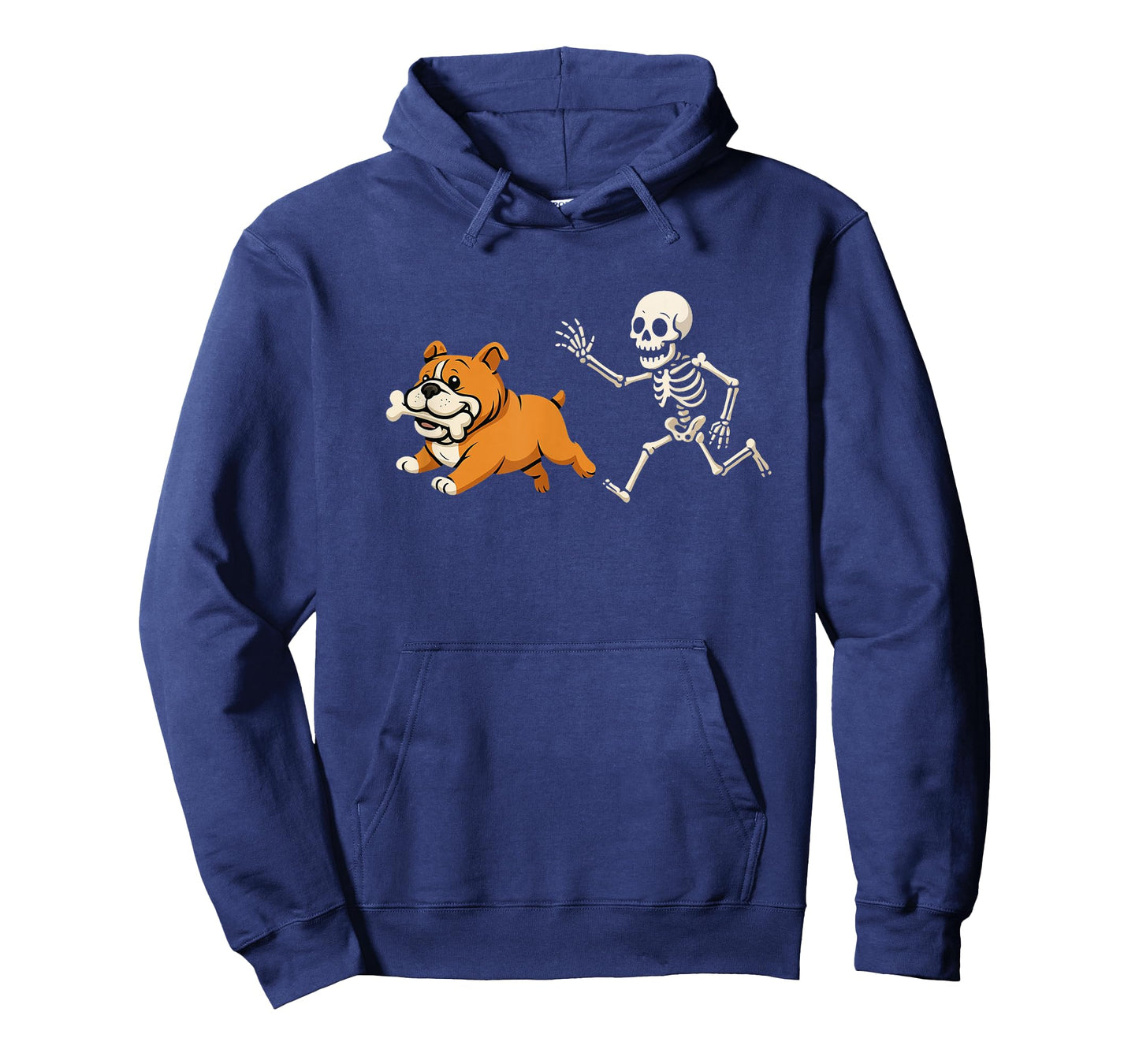 Funny Skeleton Bulldog Halloween Dog Mom Pet Lover T-Shirt