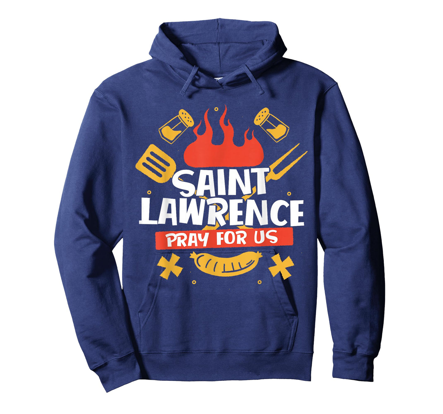 Saint Lawrence Catholic Patron Saint of Grilling Grill Chef T-Shirt