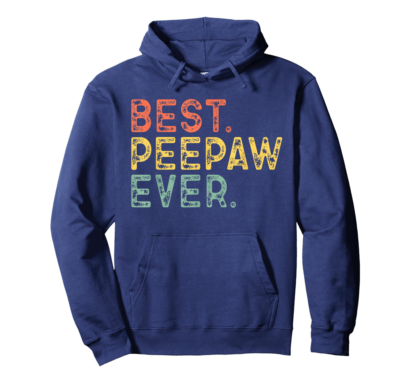 Pee-Paw Family Vintage Retro Best PeePaw Ever T-Shirt