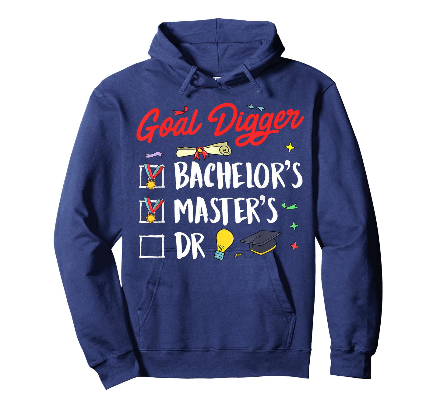 Master Passed Goal Digger Master Thesis Master's Degree T-Shirt