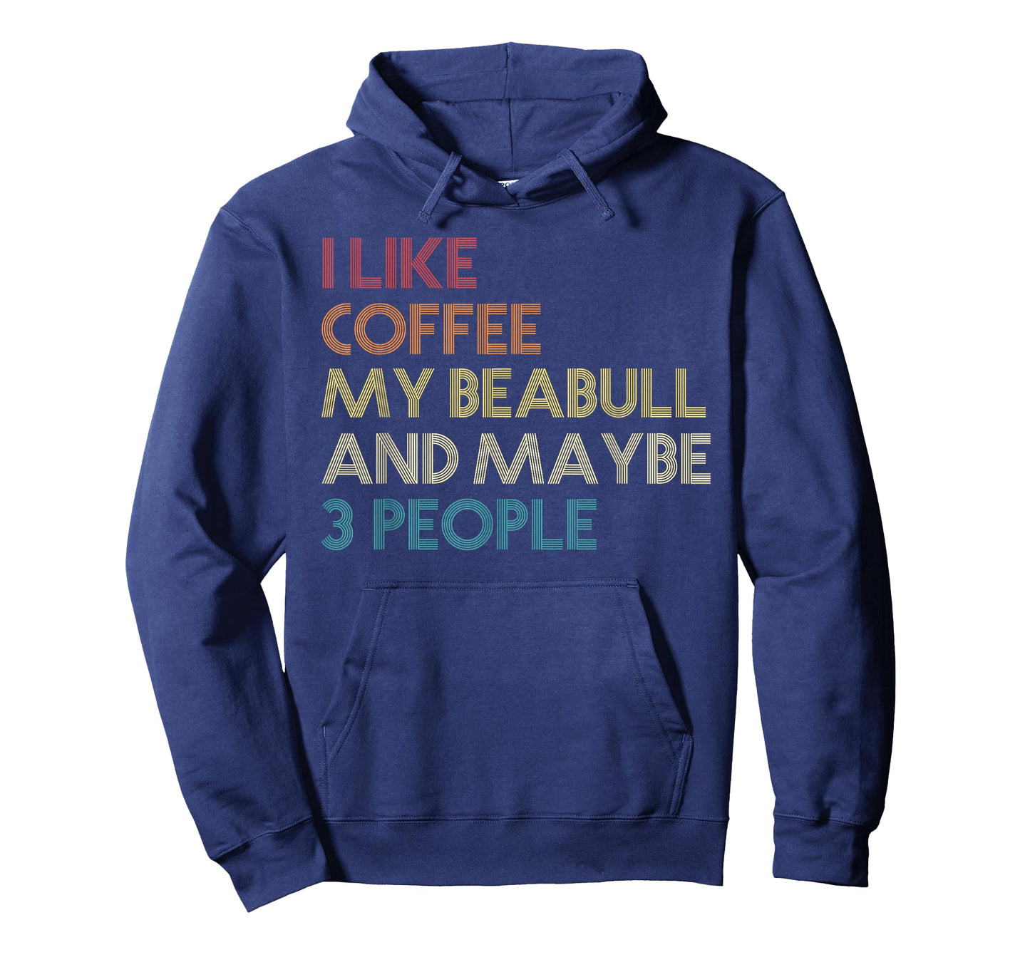 Beabull Dog Owner Coffee Lovers Funny Quote Vintage Retro T-Shirt