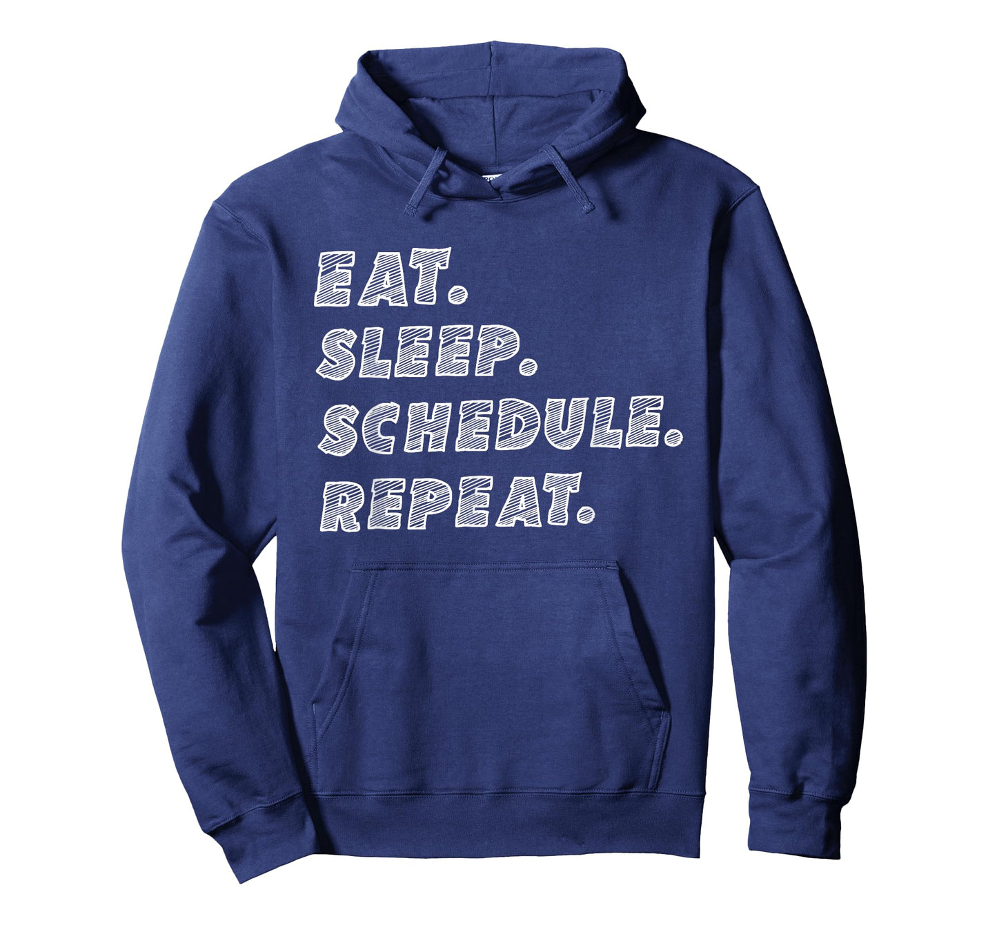 Eat Sleep Schedule Repeat Funny Social Media Manager T-Shirt