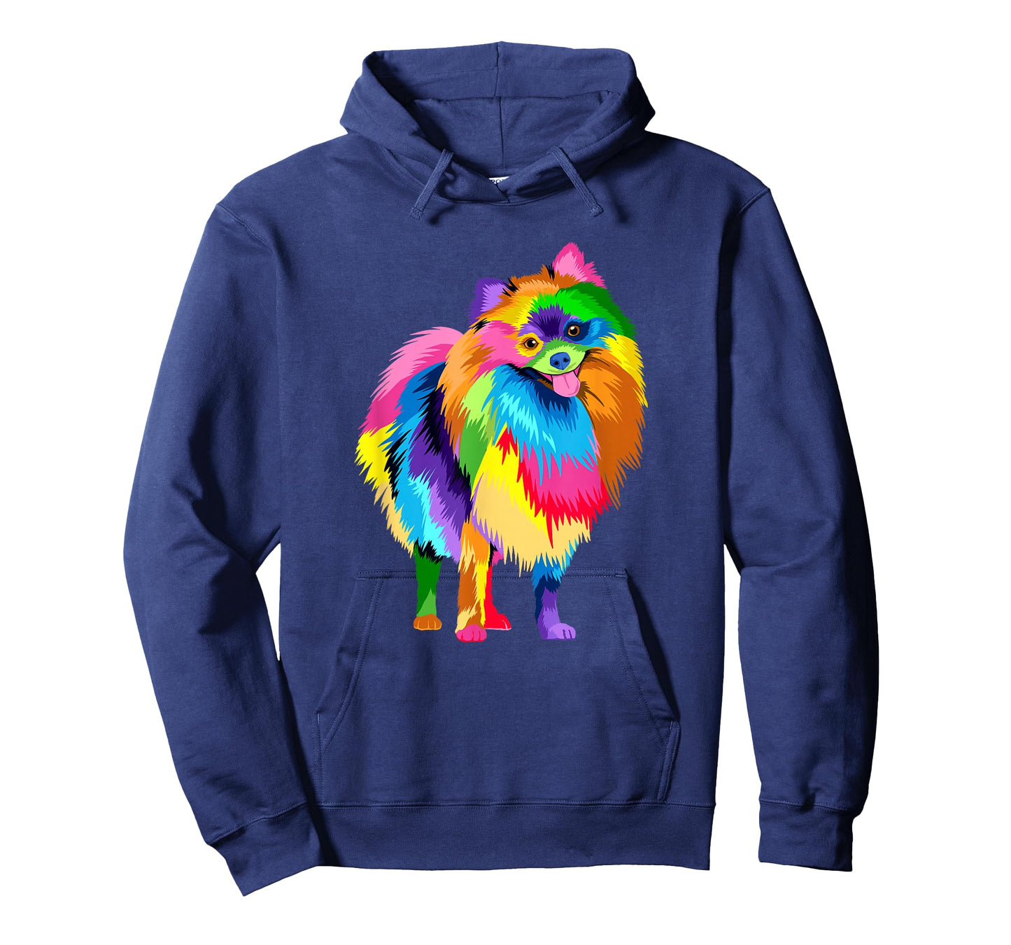Colorful Pomeranian Artwork - Dog Lover Animal Breeder T-Shirt