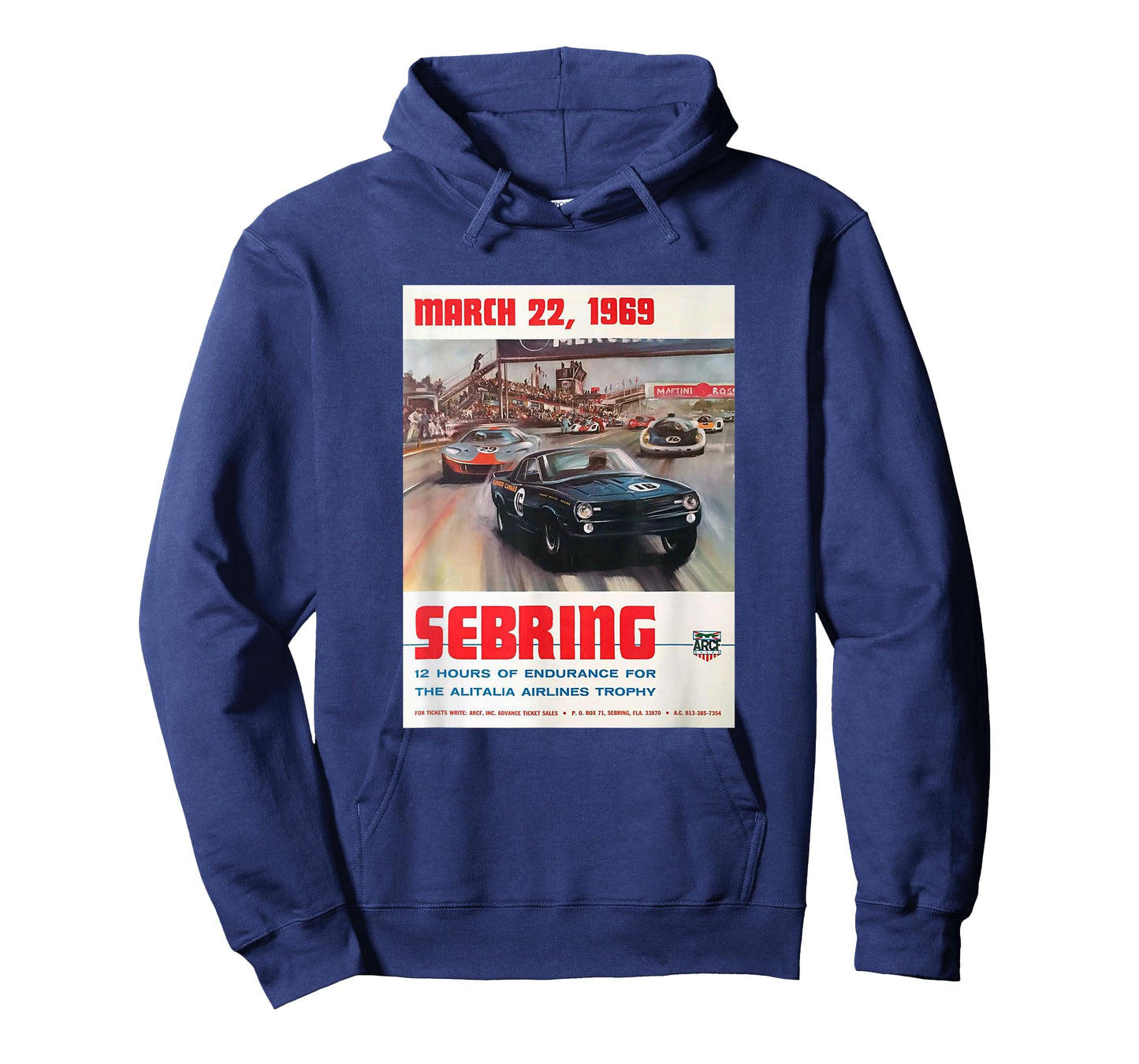 VINTAGE 1969 SEBRING 12 HOURS ENDURANCE RACE T-Shirt