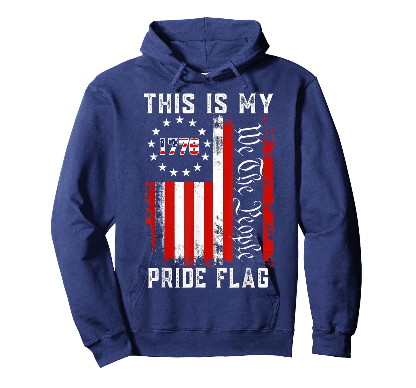 This Is My Pride Flag USA American 4th Of July Patriotic T-Shirt