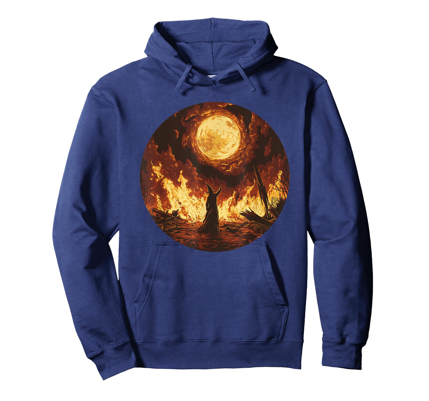 A Witch’s Charm and Bonfire Light on Walpurgis Night T-Shirt