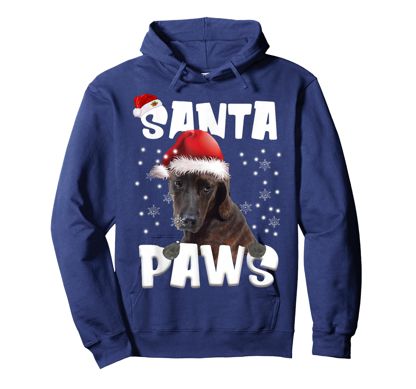Funny Plott Hound Christmas Lights Tree Dog Lover Xmas Men Women T-Shirt