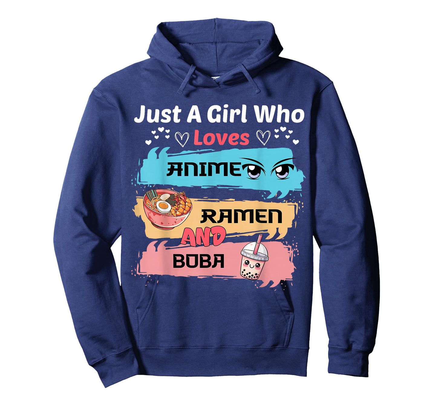 Just A Girl Who Loves Anime Ramen And Boba Tea Bubble T-Shirt