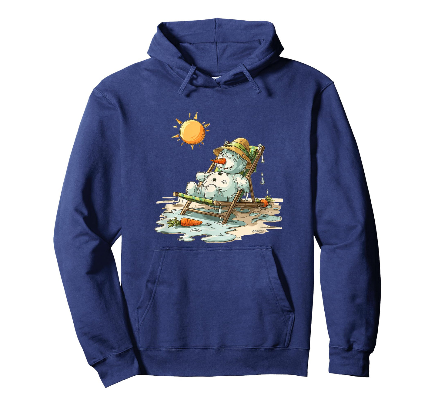 Pretty Sunbath Snowman Look for Boys and Girls T-Shirt