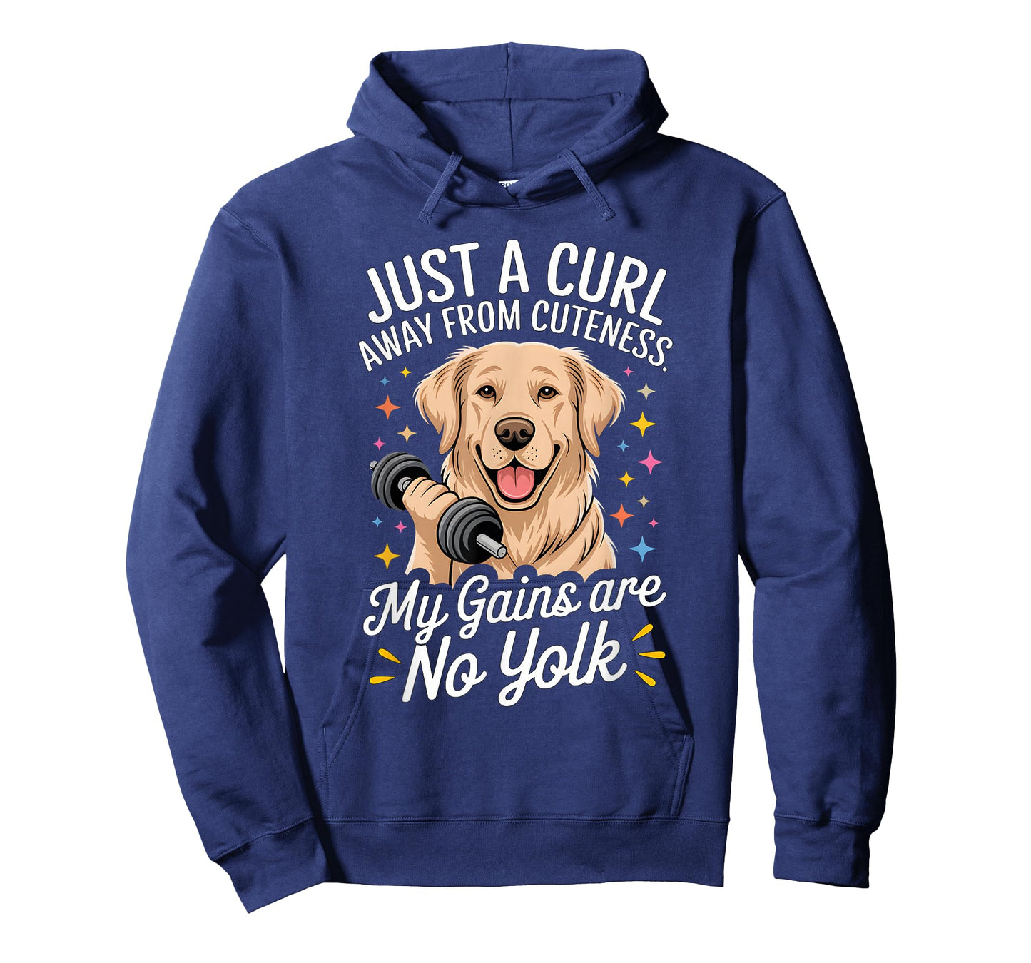 Just A Curl Away from Cuteness Fitness Enthusiast Dog T-Shirt