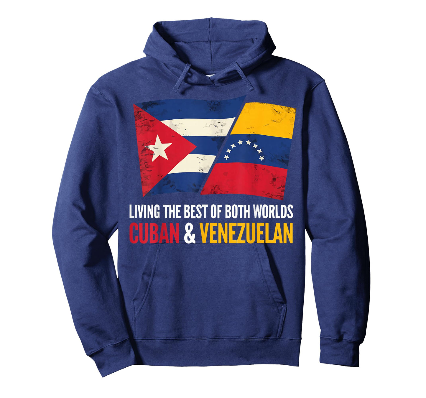 Half Cuban Half Venezuelan Country Venezuela Flag Cuba T-Shirt