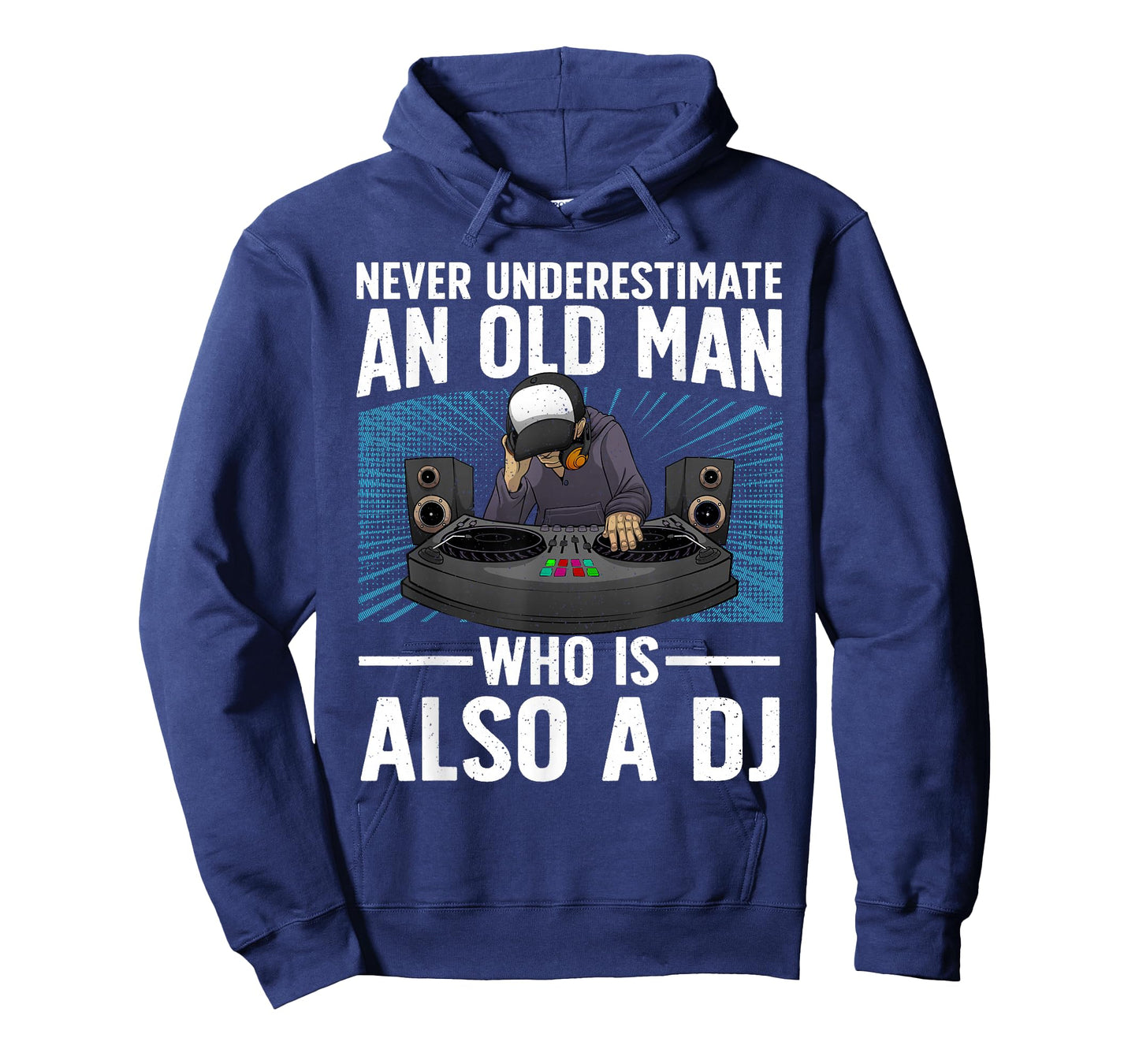 Cool DJ Art for Grandpa Dad DJ Turntable Music Disc Jockey T-Shirt