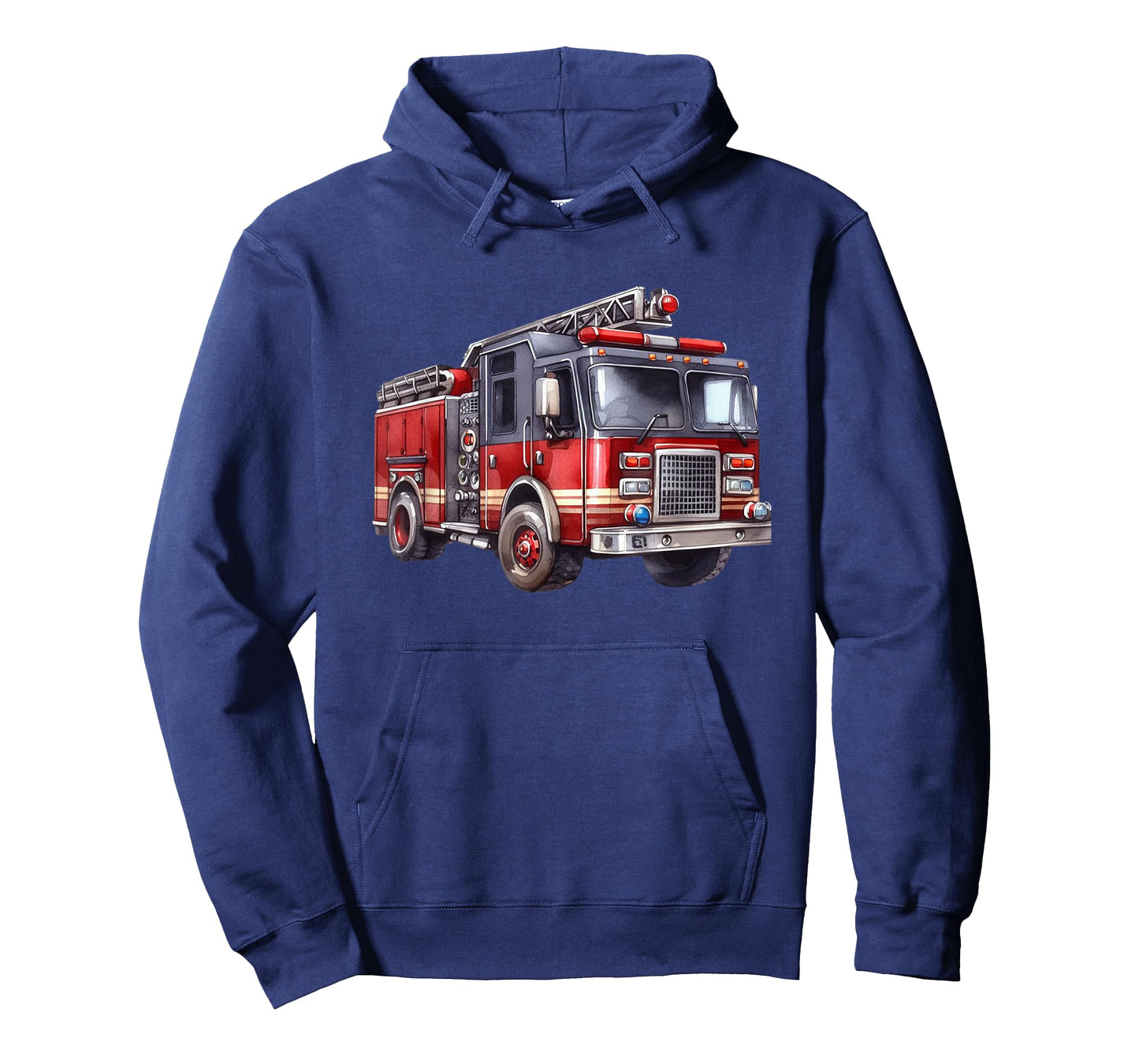 Fire Truck design for Trucker trailer Ladder T-Shirt