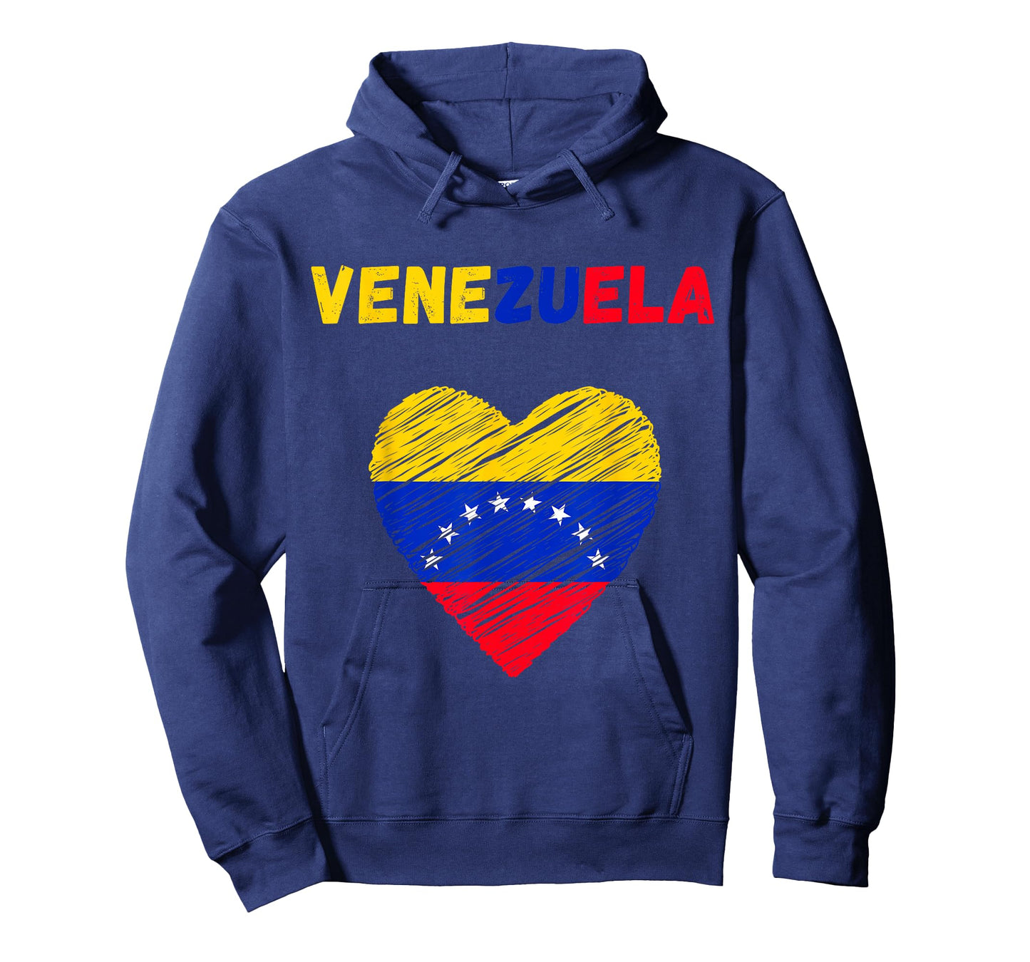 Venezuela Flag Holiday Venezuela Heart Venezuelan Flag T-Shirt